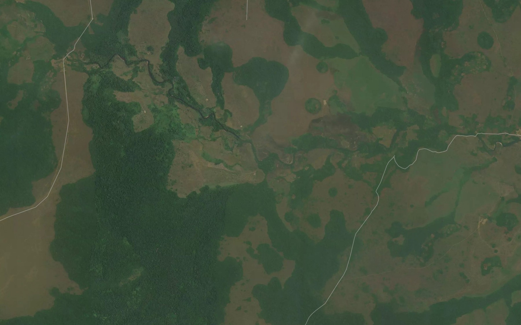Satellite map of the Lekwe