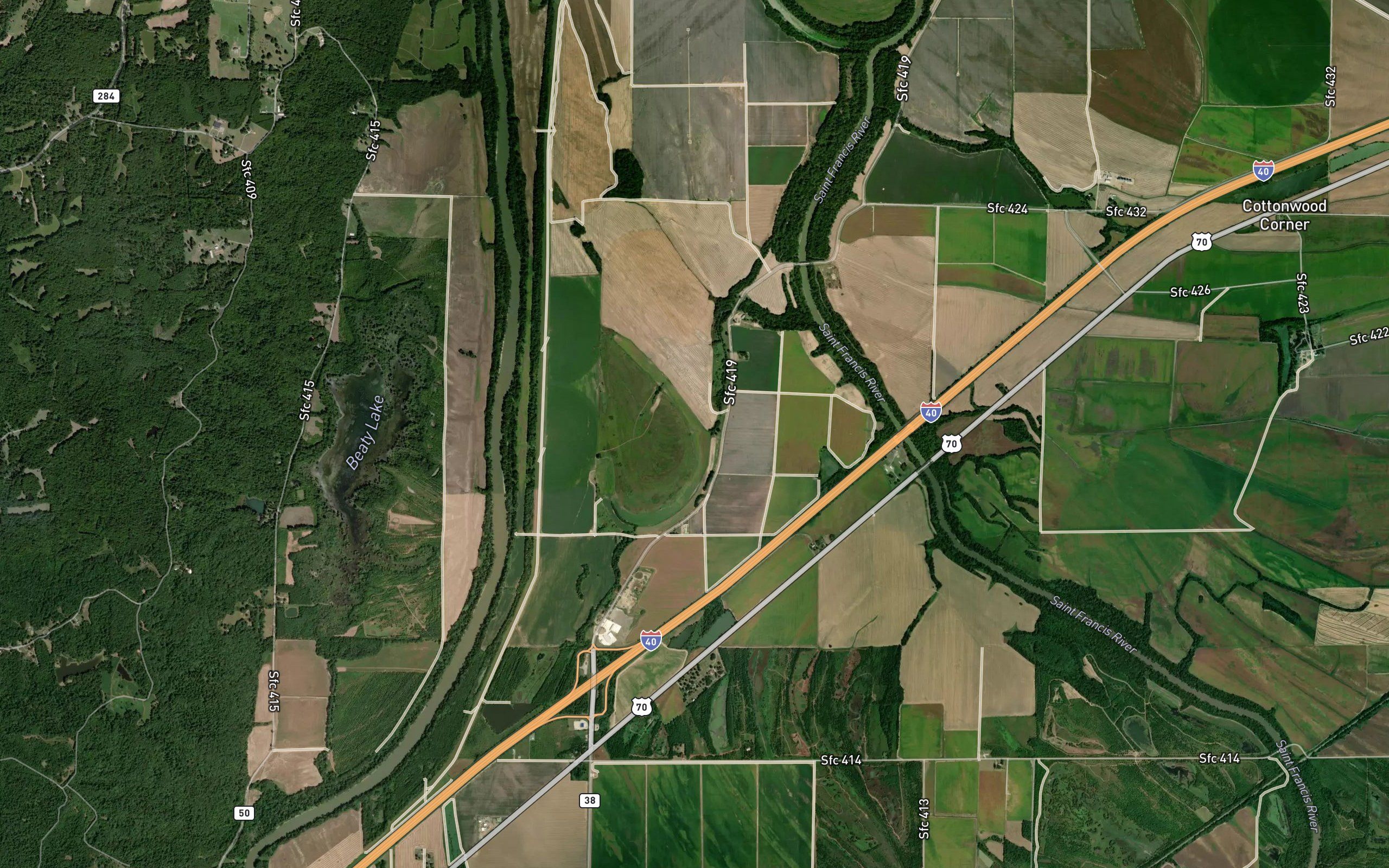 Fishers Lake (historical)