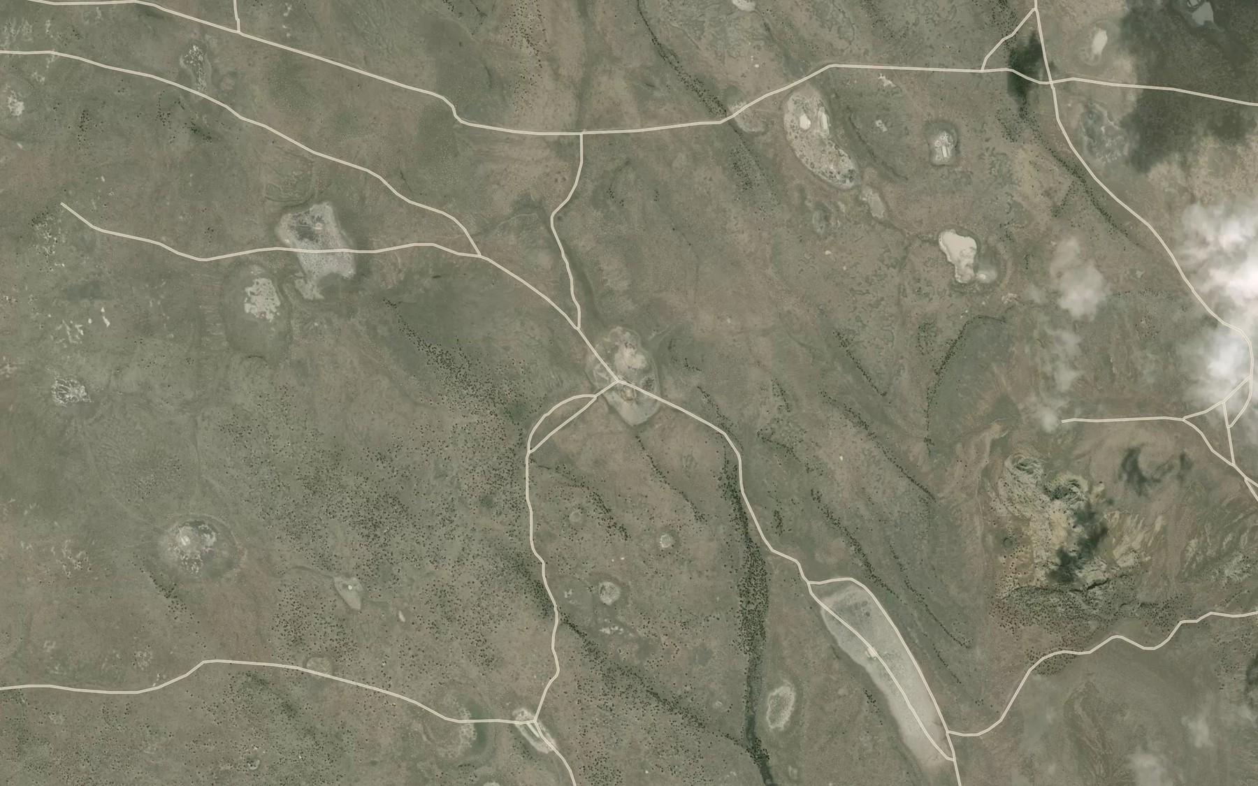 Satellite map of the Folder Waterhole