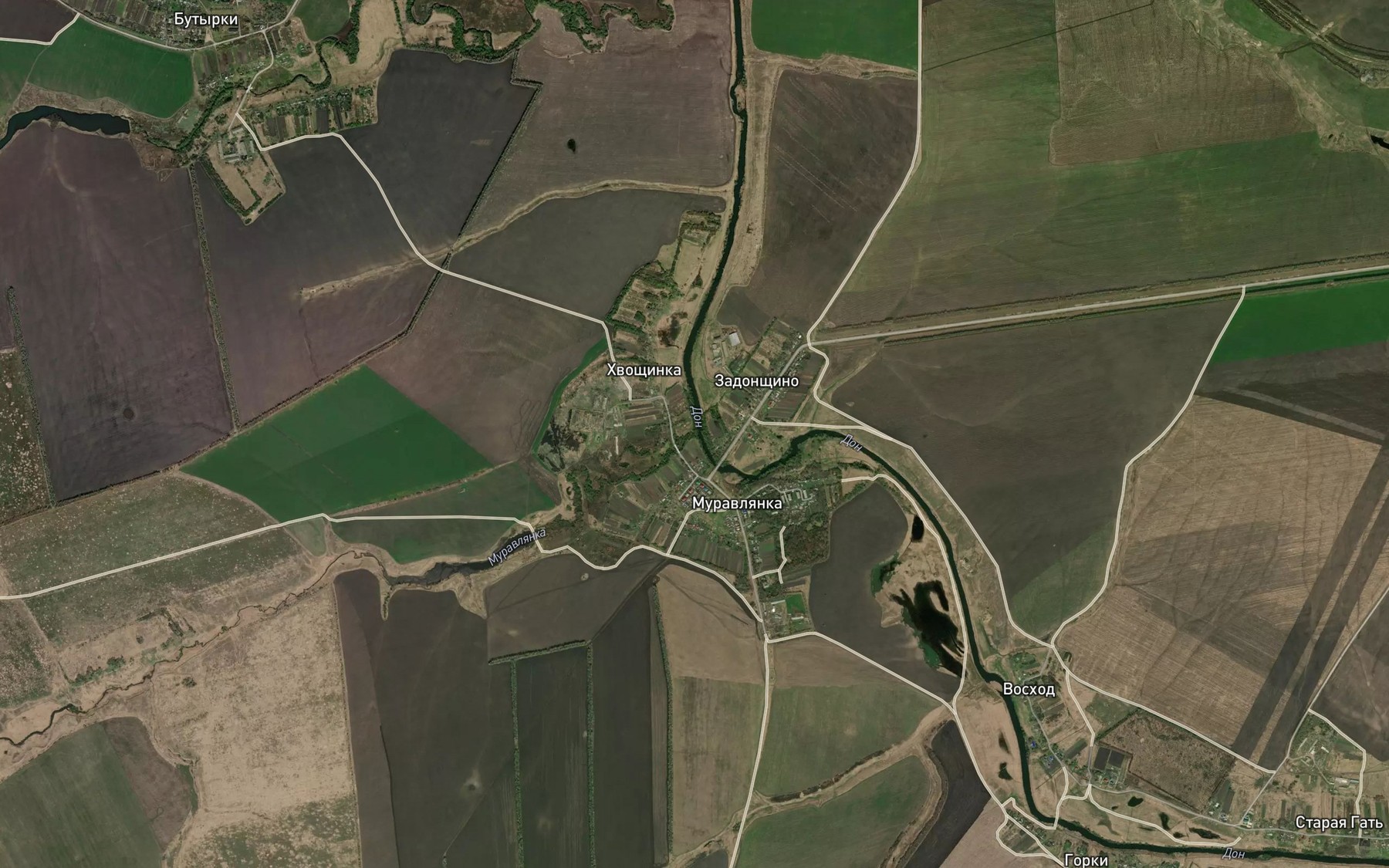 Satellite map of the Muravlyanka