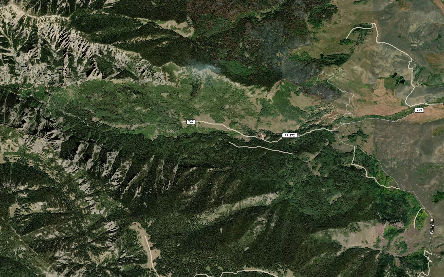 Satellite map of the Eilebrecht Ditch Number 1