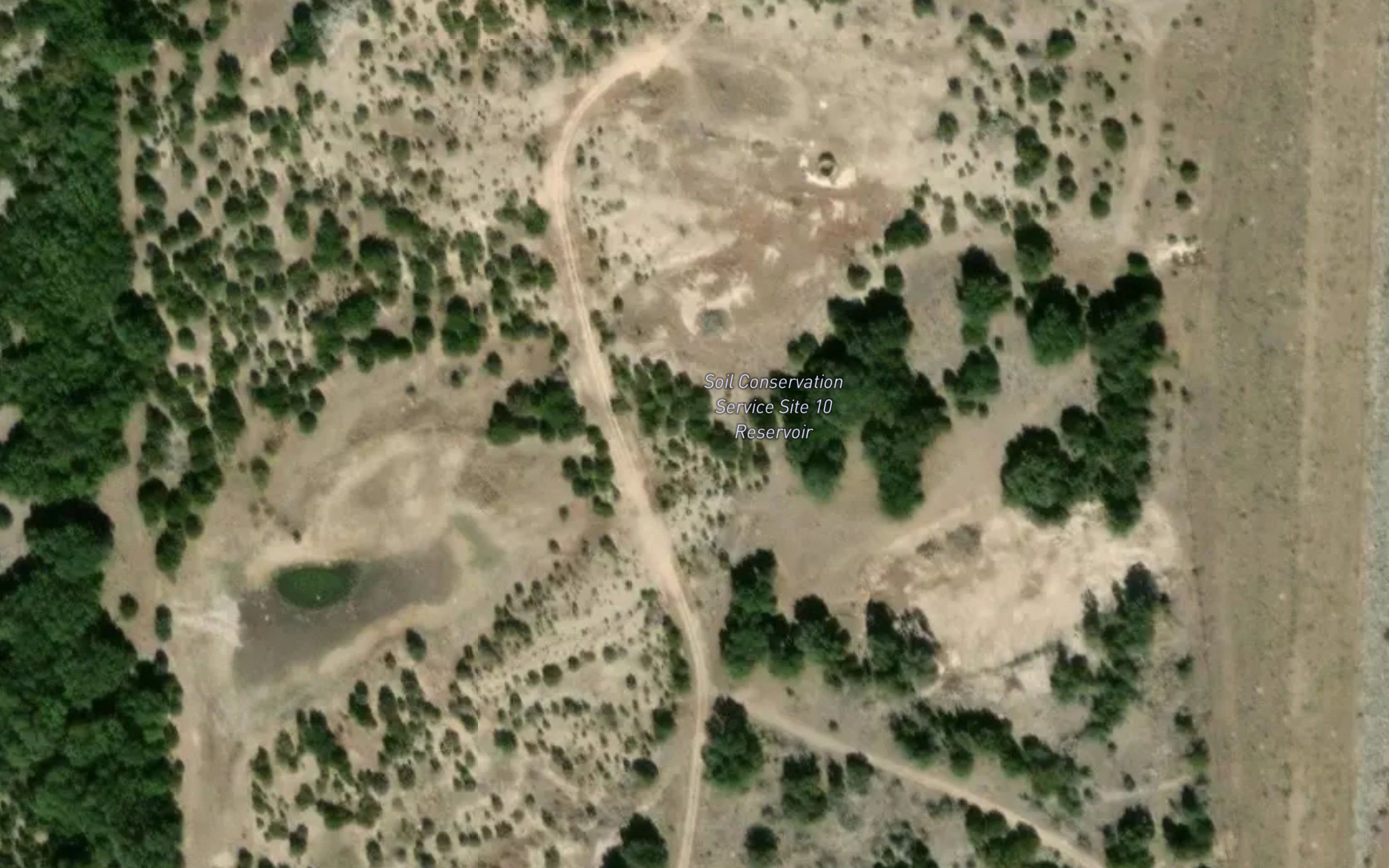 Soil Conservation Service Site 10 Reservoir
