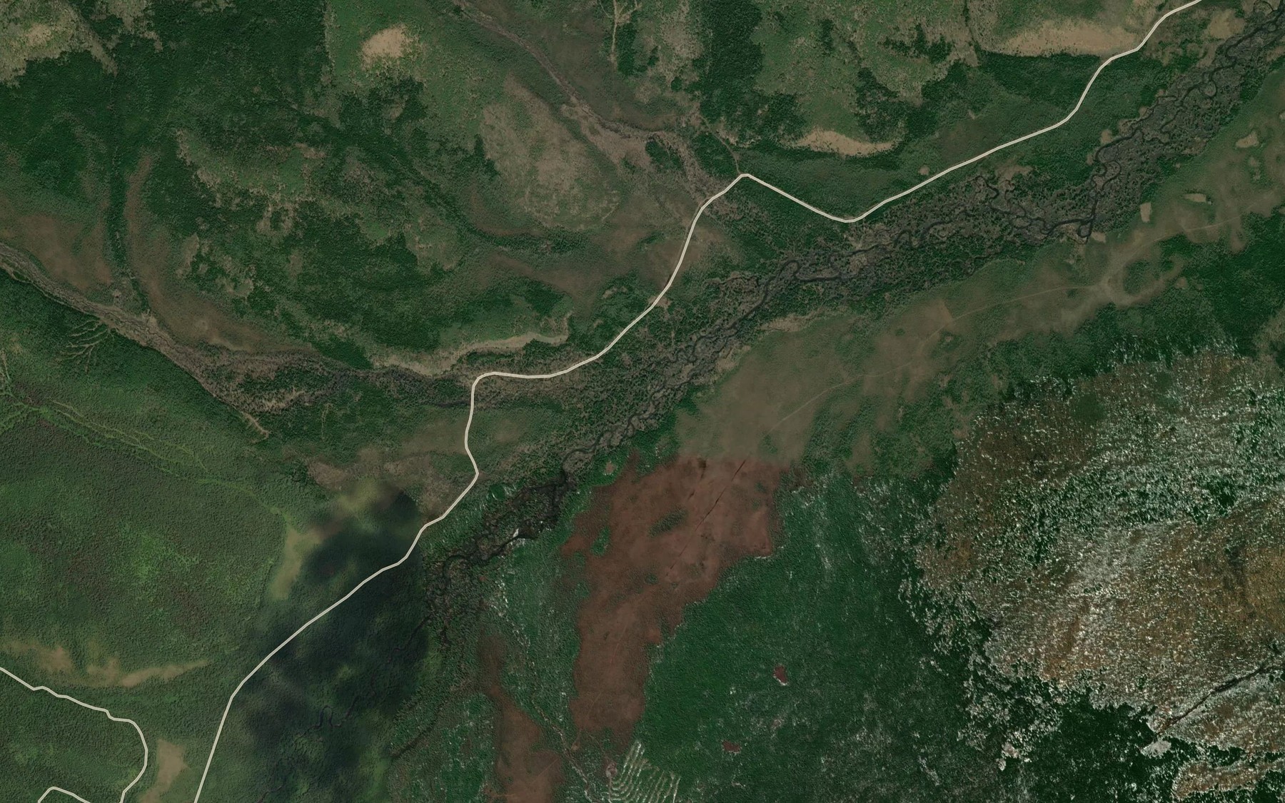 Satellite map of the Khon'no