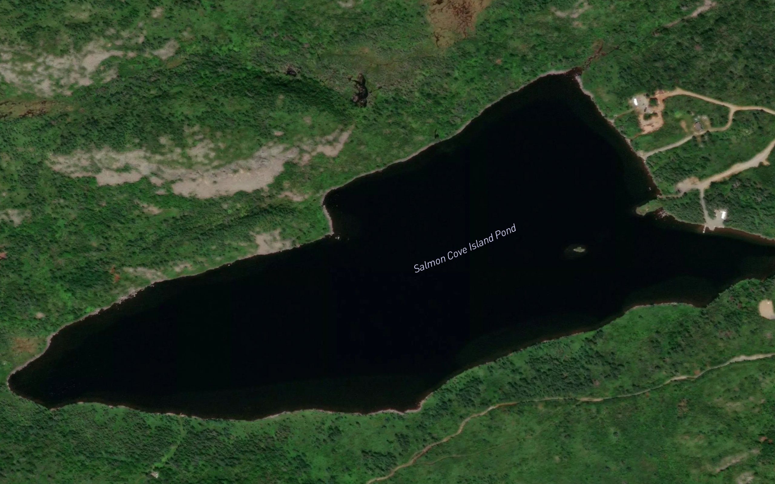 Salmon Cove Island Pond