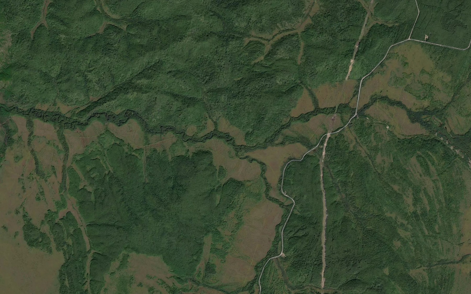 Satellite map of the Amut