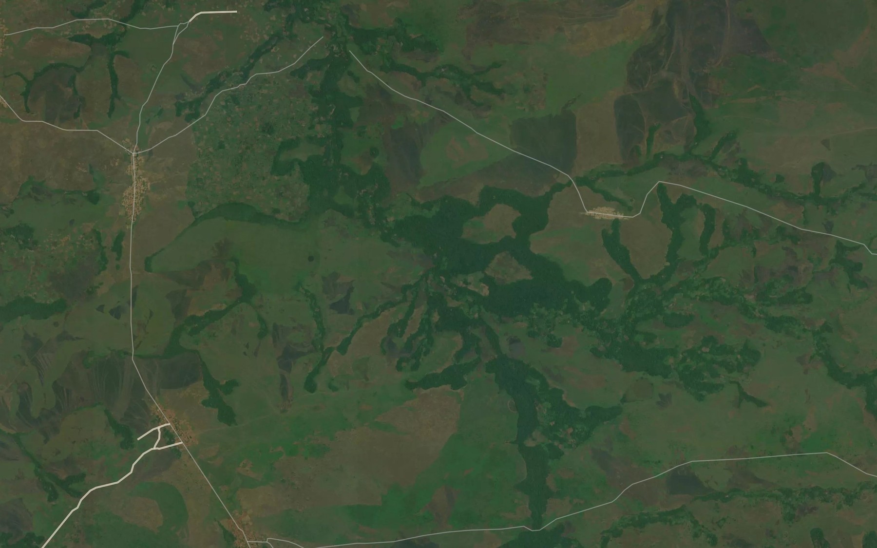 Satellite map of the Mudiangama