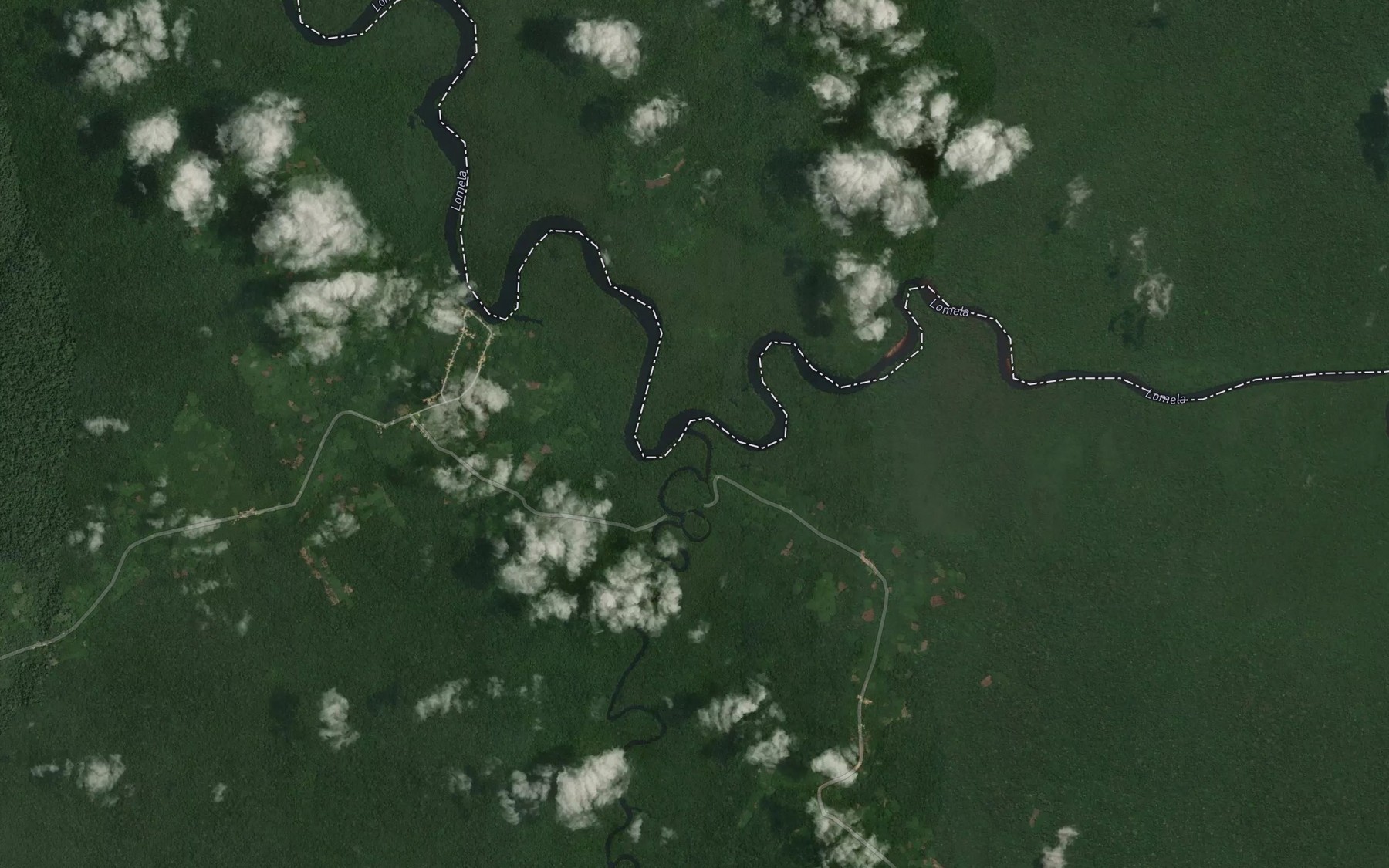 Satellite map of the Lonkonia