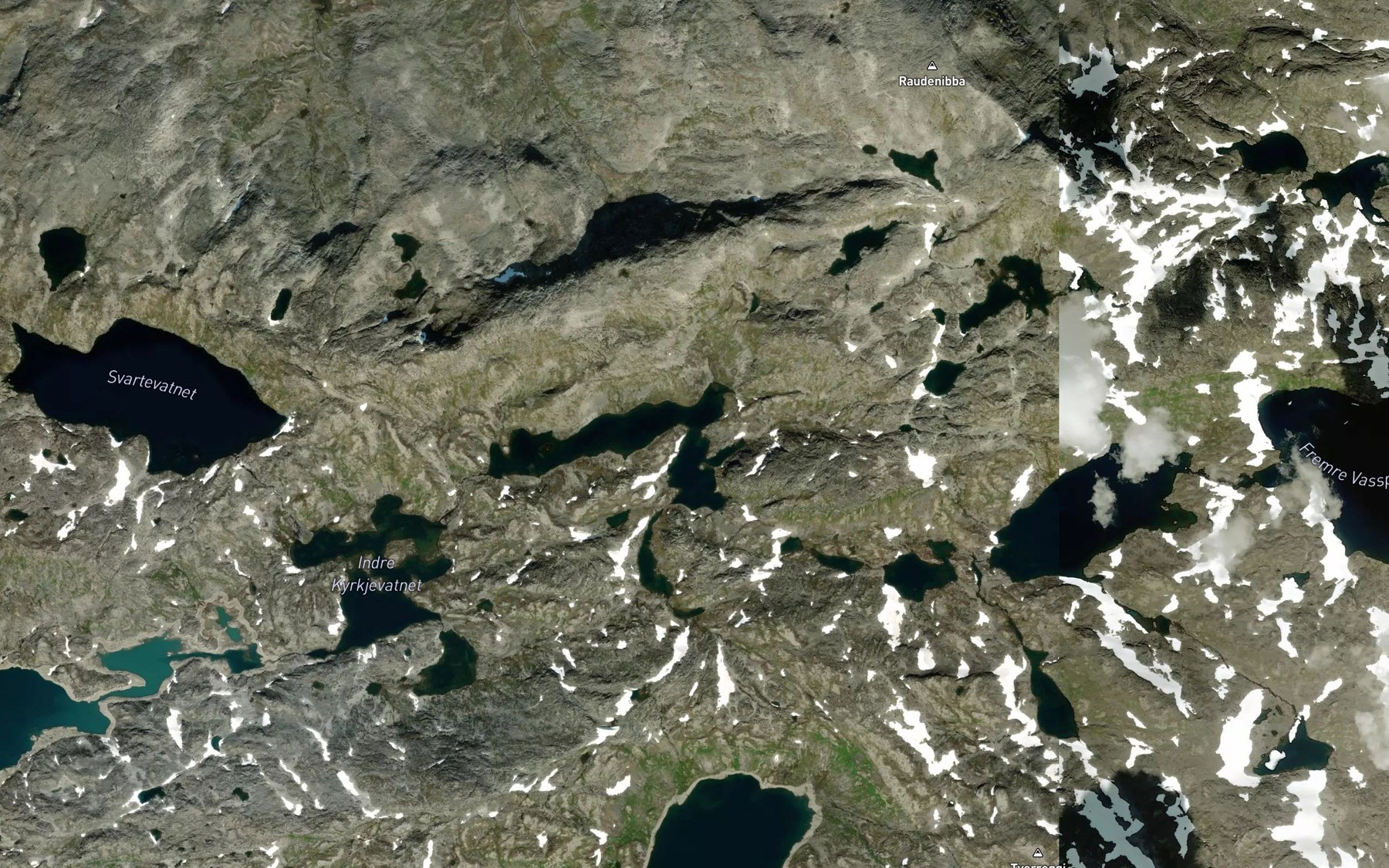 Satellite map of the Vasspollane,yt