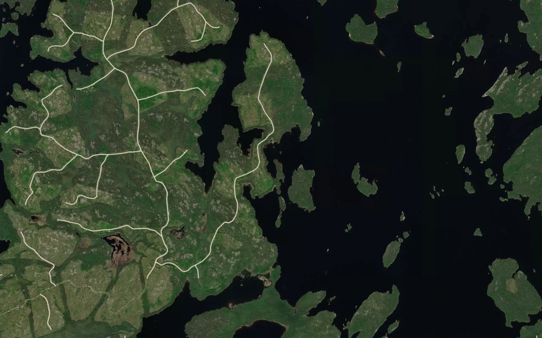 Satellite map of the Baie du Sucre