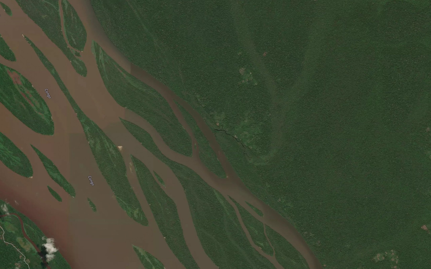 Satellite map of the Lula