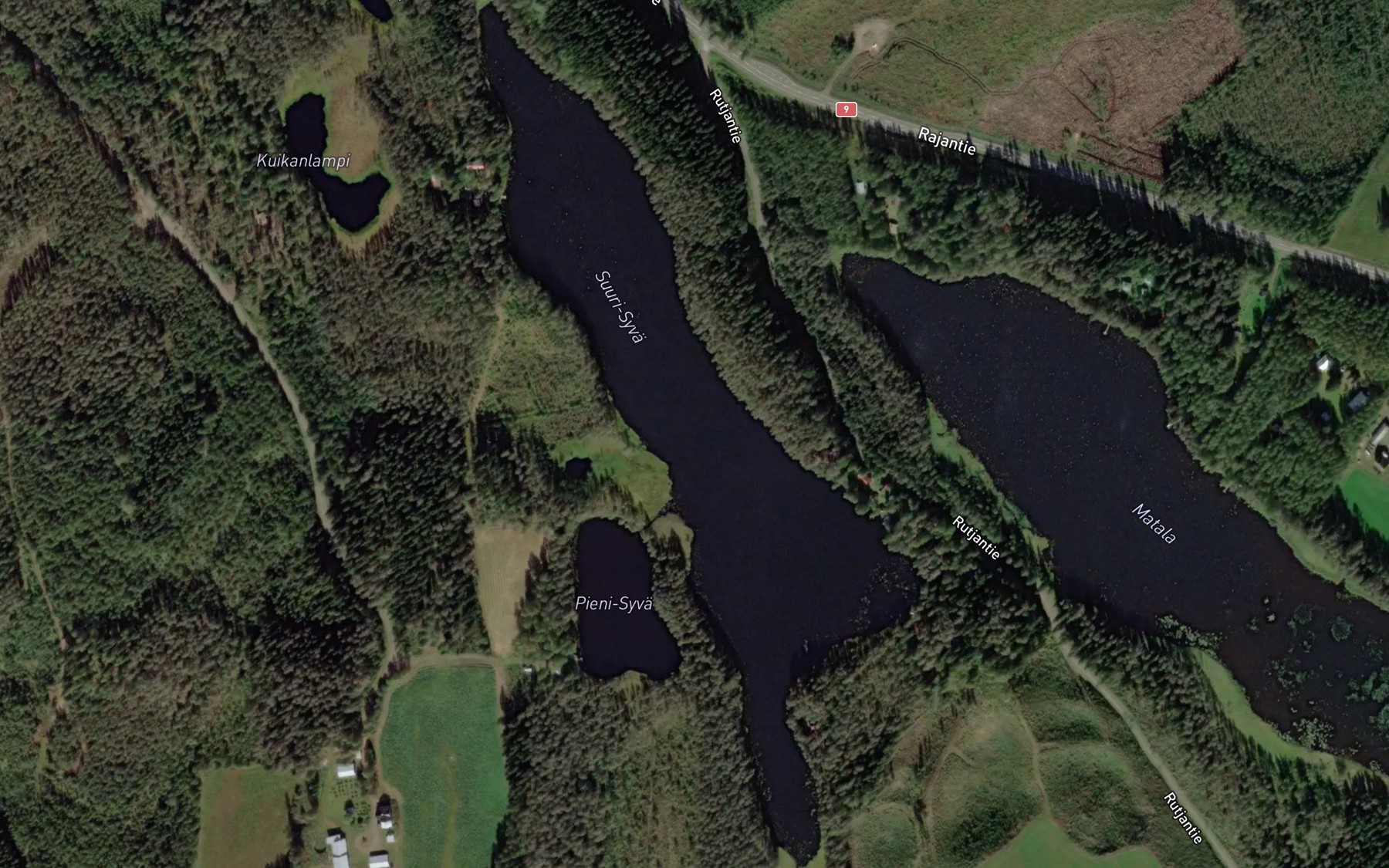 Satellite map of the Suuri-Syva