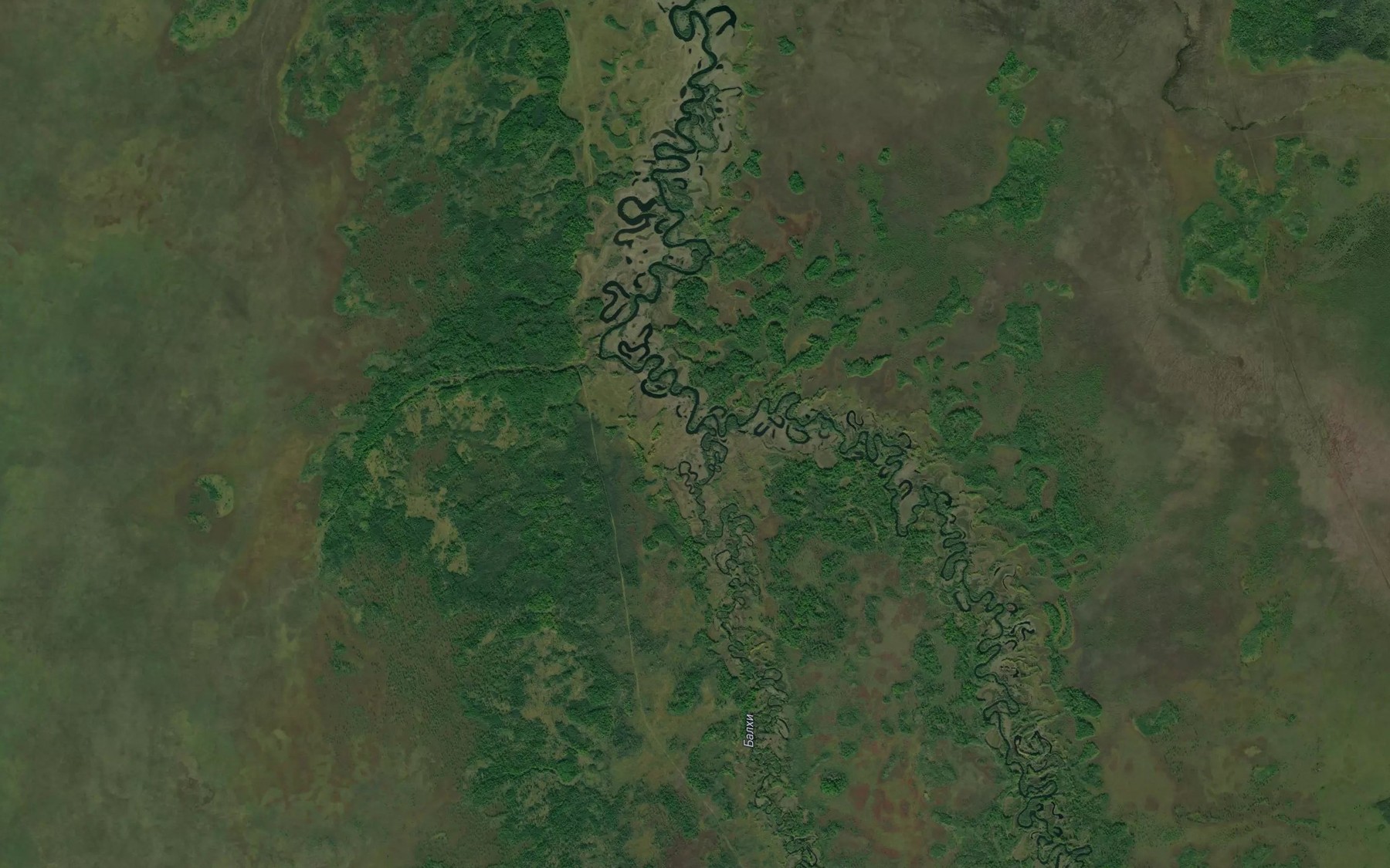 Satellite map of the Balkhi