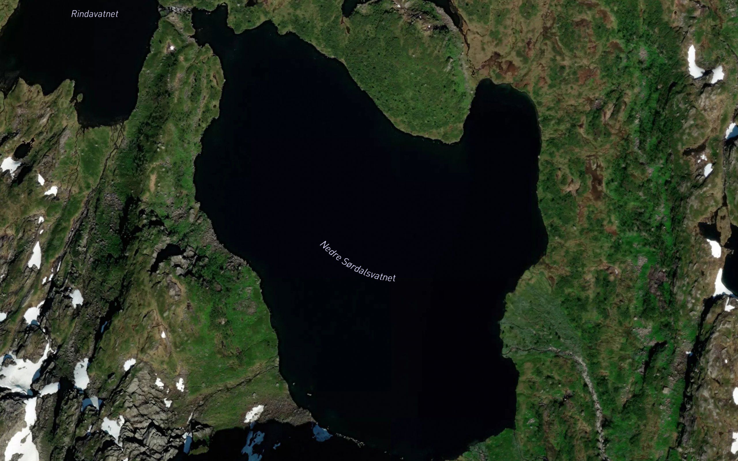 Sordalsvatnet,nedre