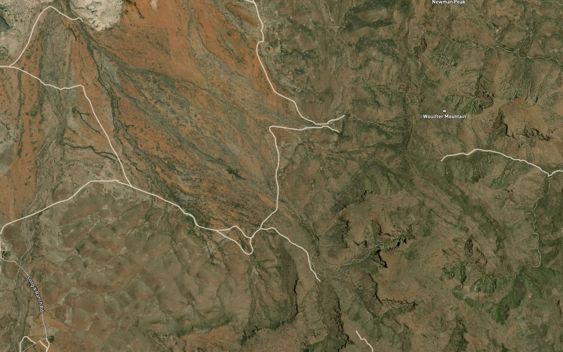 Satellite map of the Onion Spring
