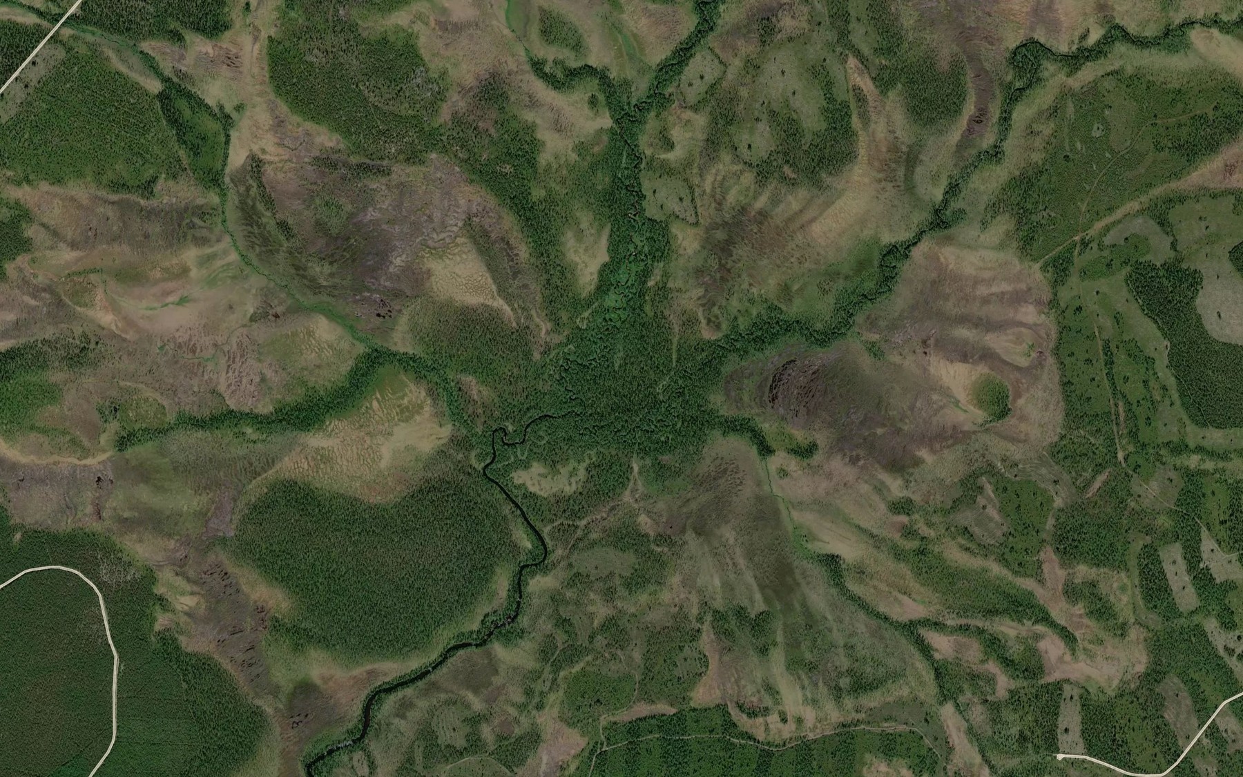 Satellite map of the Vuonnelohaara