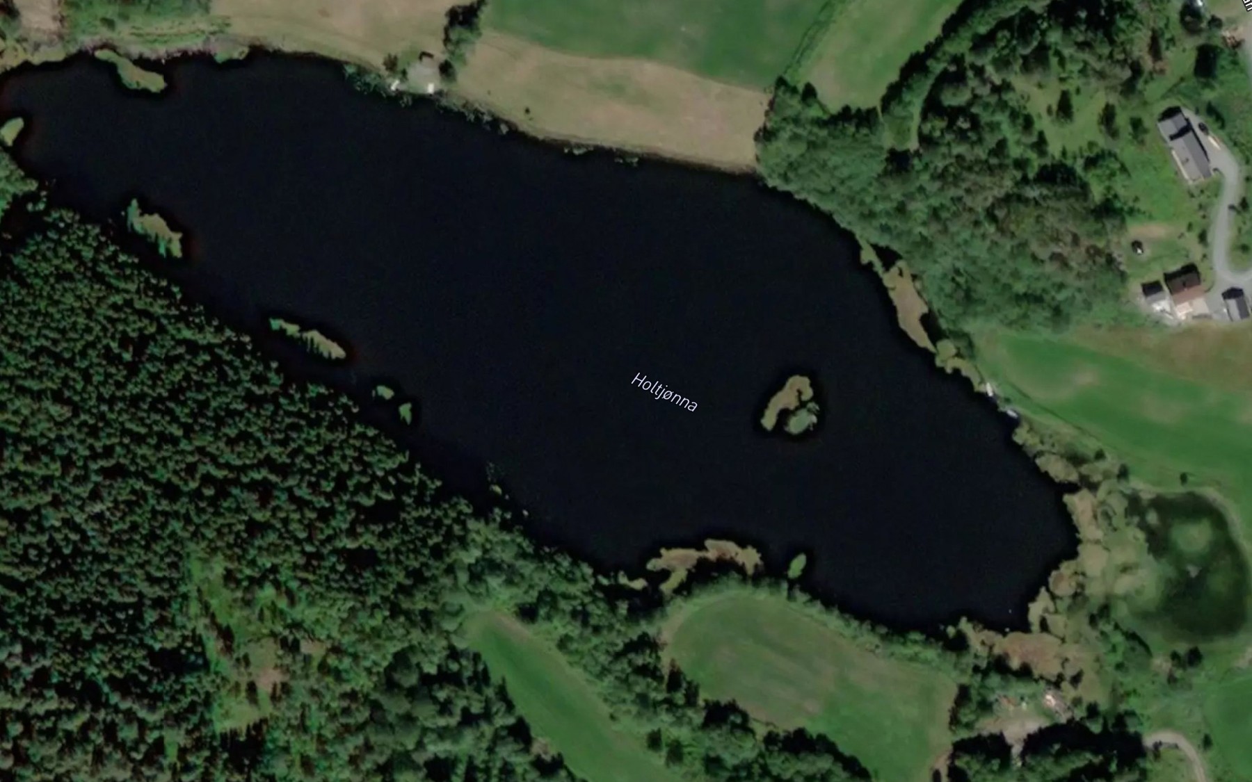 Satellite map of the Holttjorna