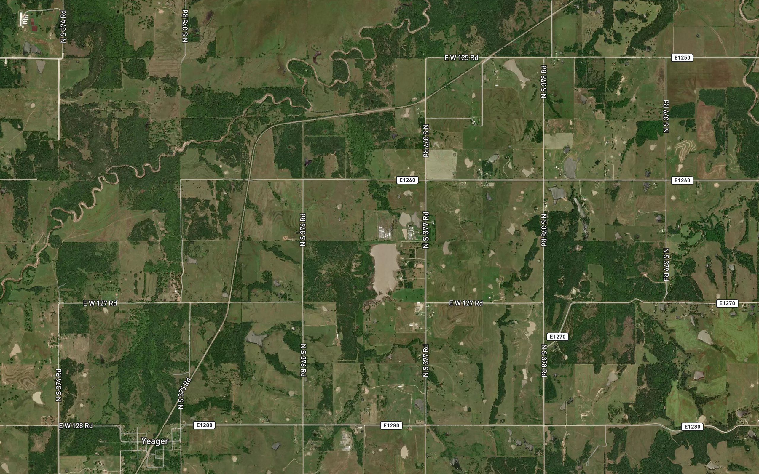 Big Wewoka Creek Site 42 Reservoir