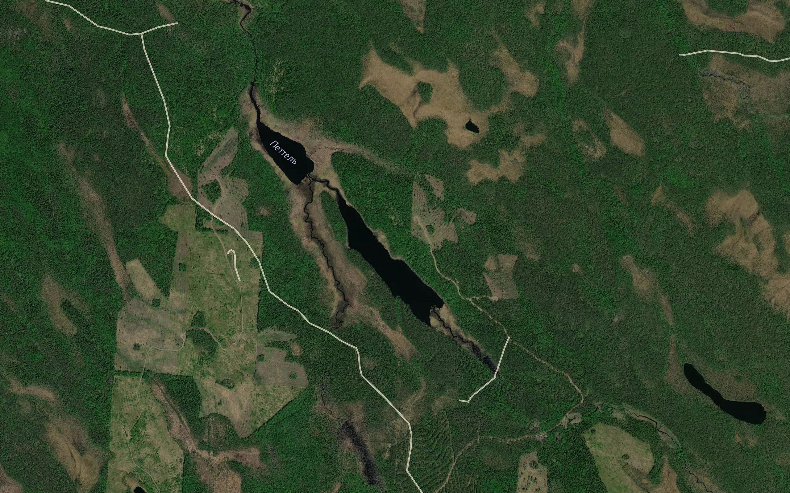 Ozero Verkhnyaya Pettal'