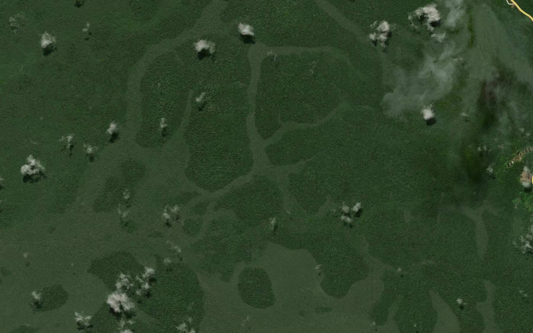 Satellite map of the Makoba