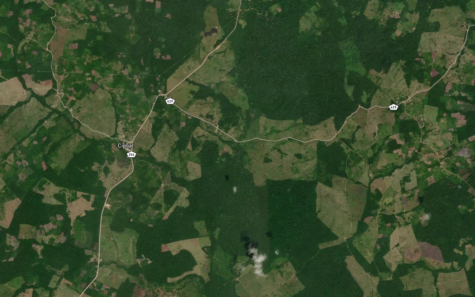 Satellite map of the Igarape do Cedro