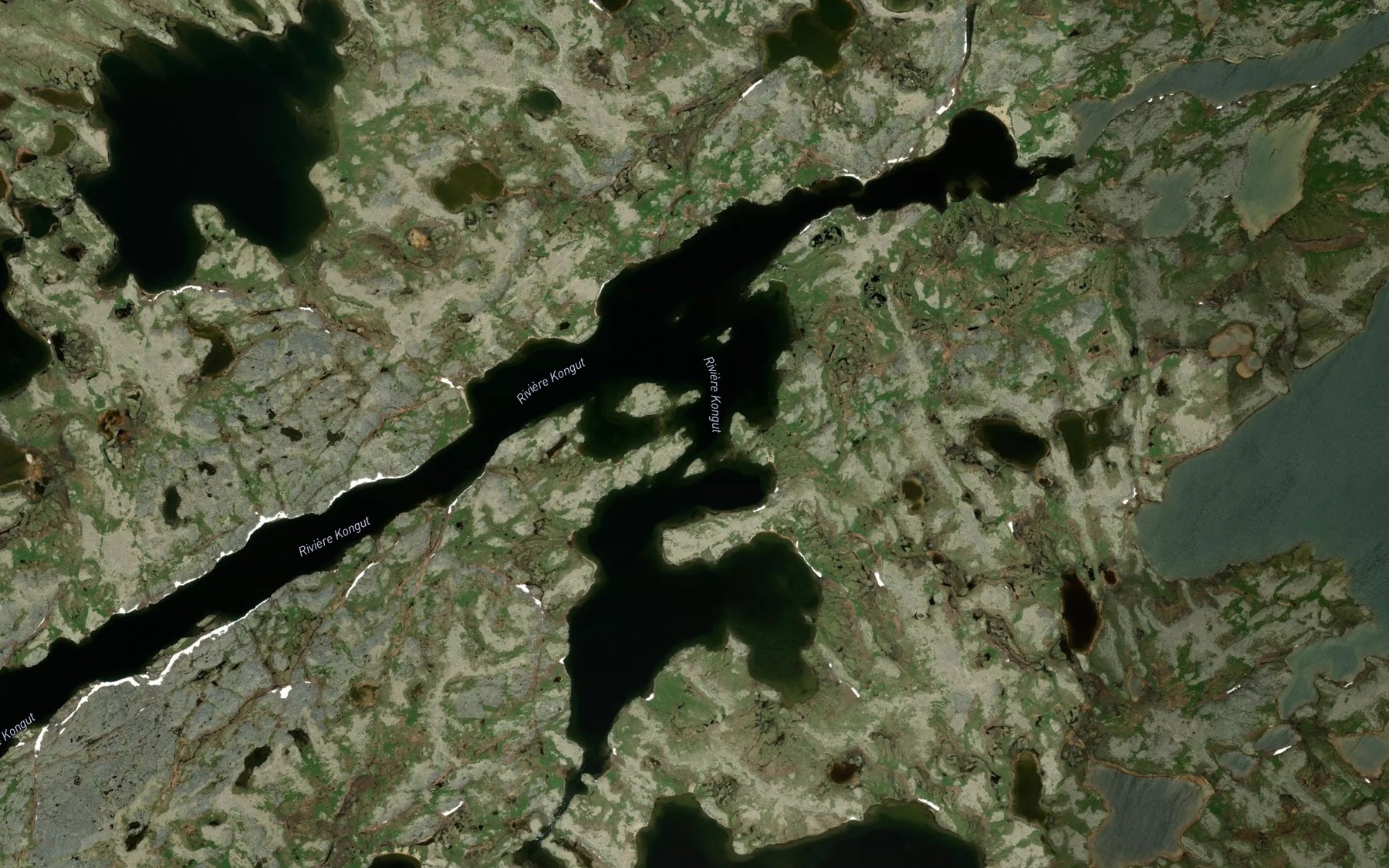 Satellite map of the Confluent Tasialukutaaq