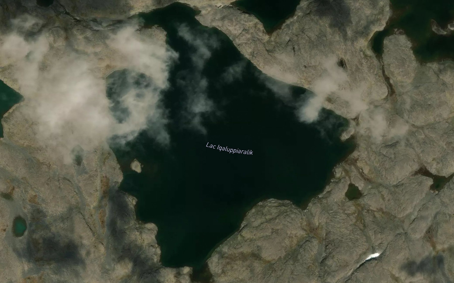 Satellite map of the Lac Iqaluppiaralik