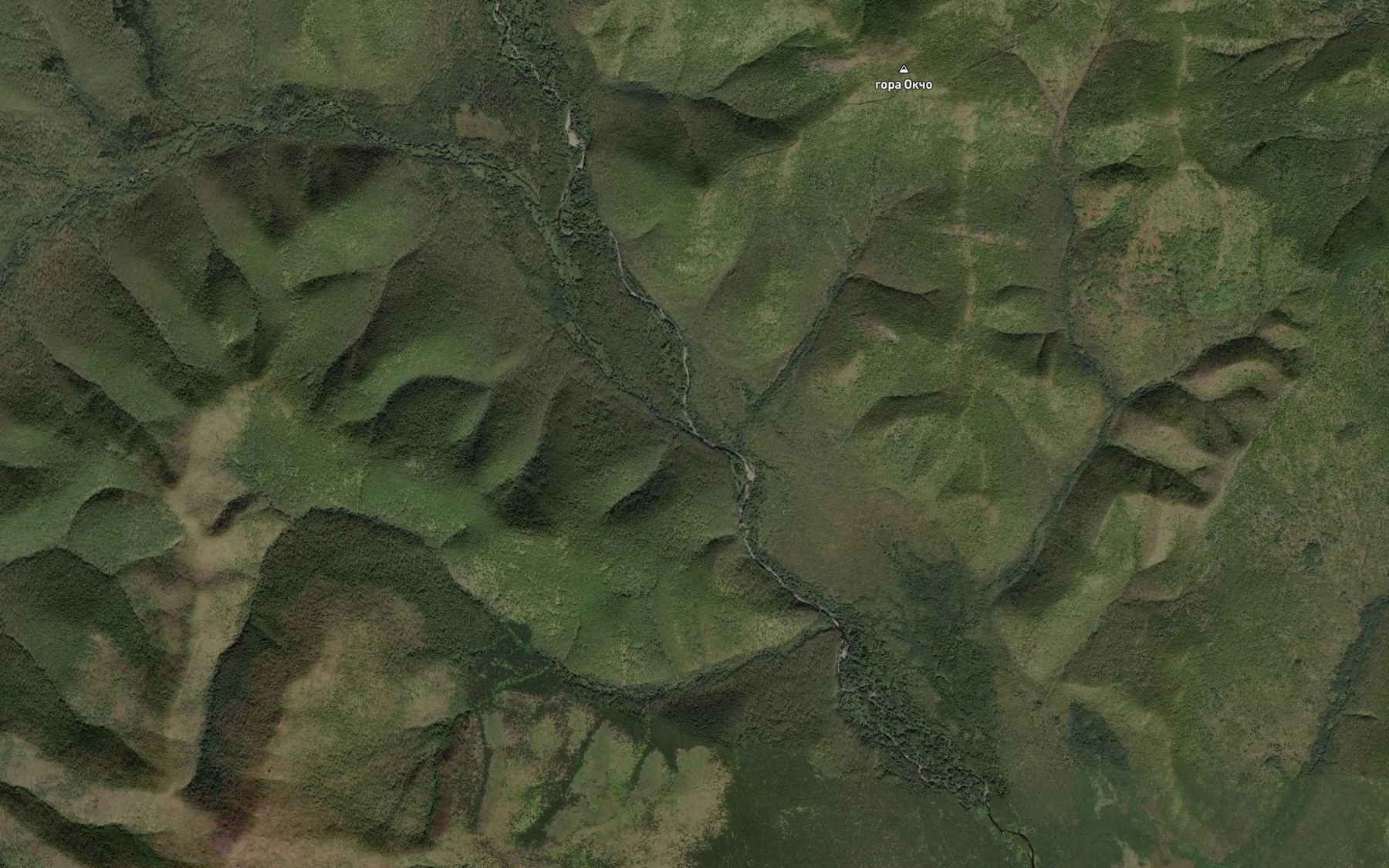 Satellite map of the Bol'shaya Boloso