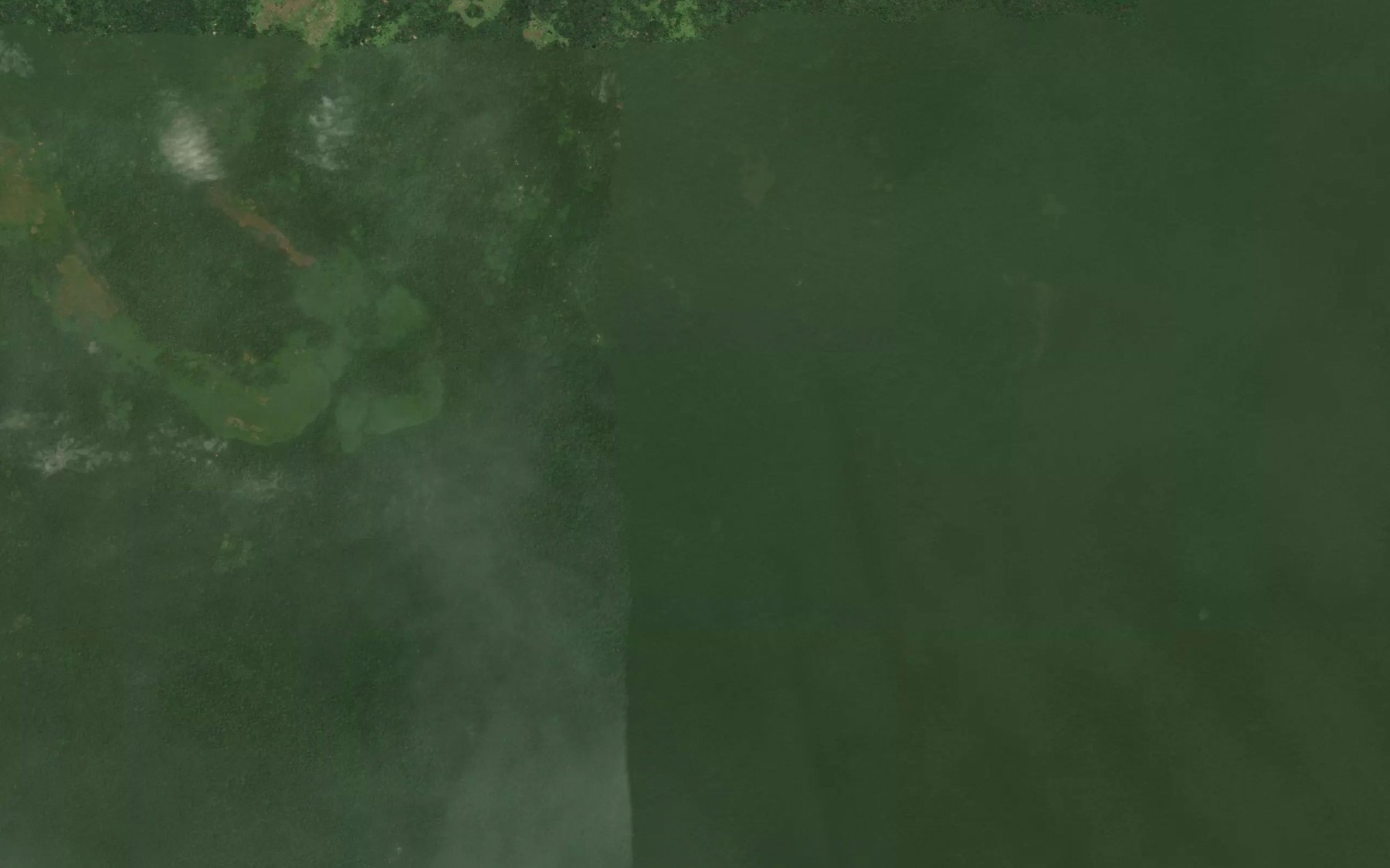 Satellite map of the Yembe