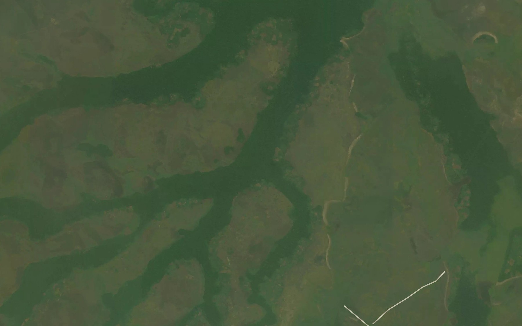 Satellite map of the Ebengo