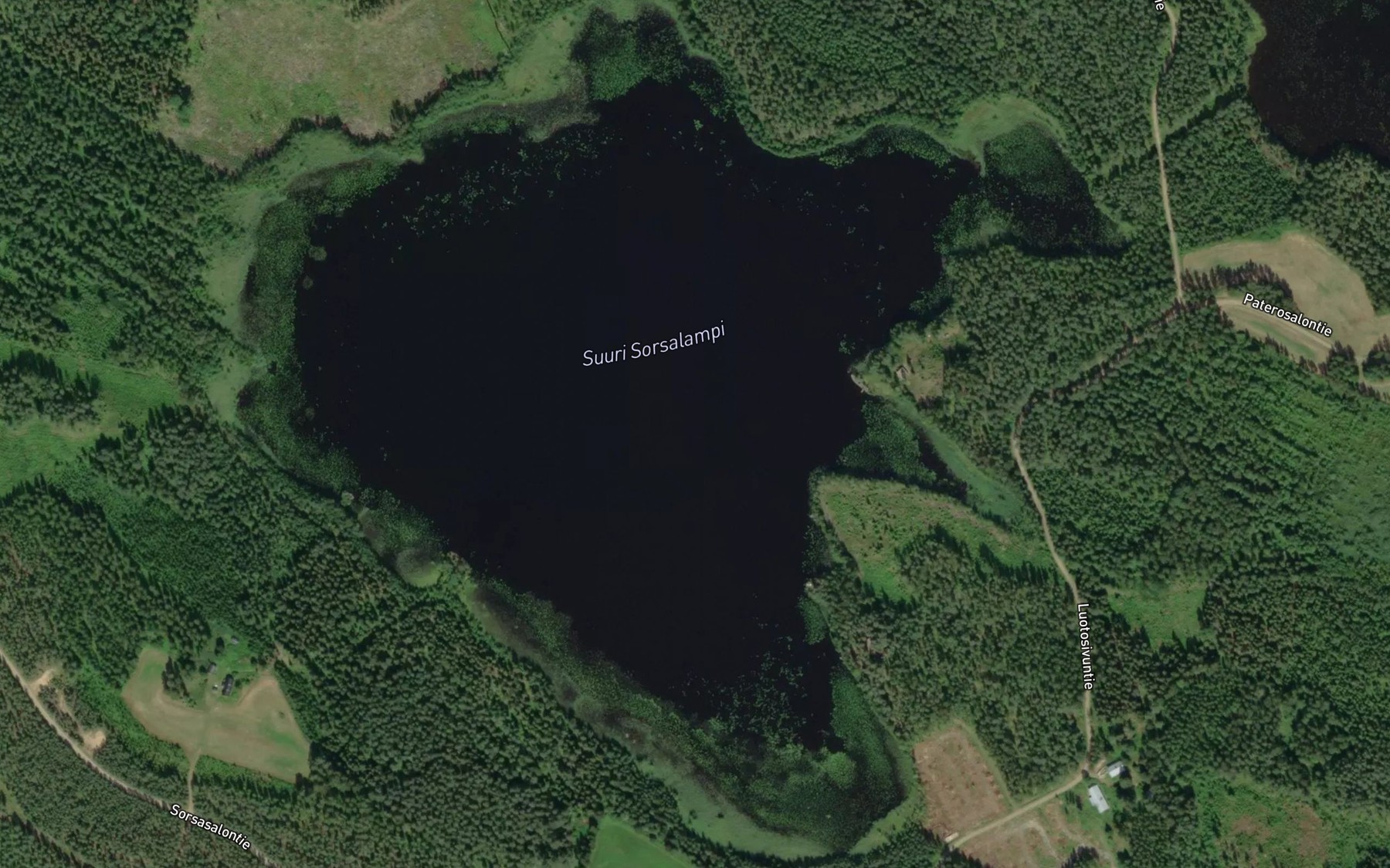 Satellite map of the Suuri Sorsalampi