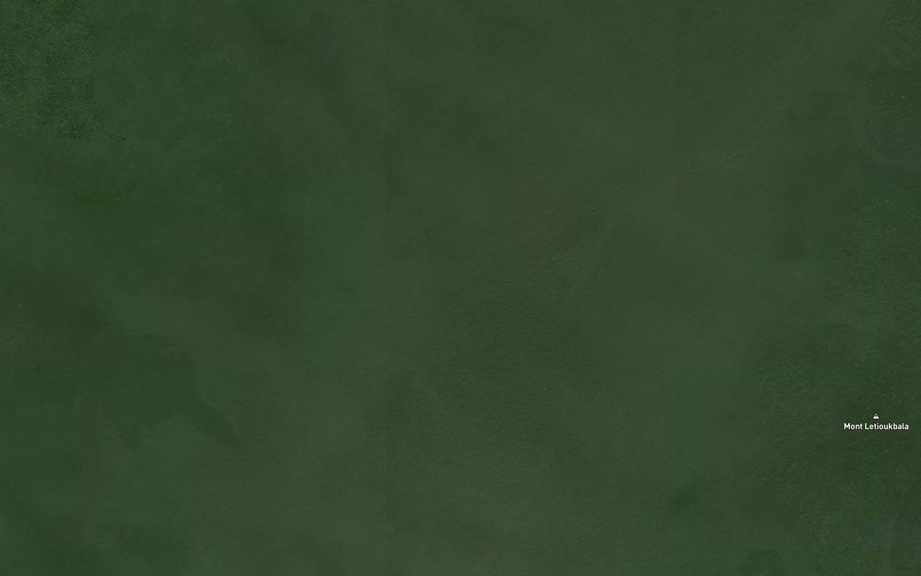 Satellite map of the Bongo
