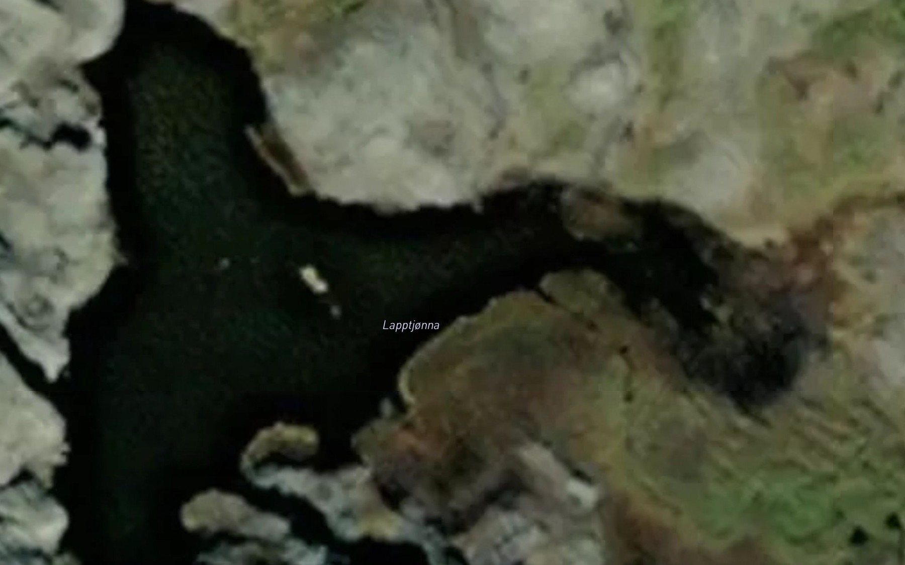 Satellite map of the Lapptjorna