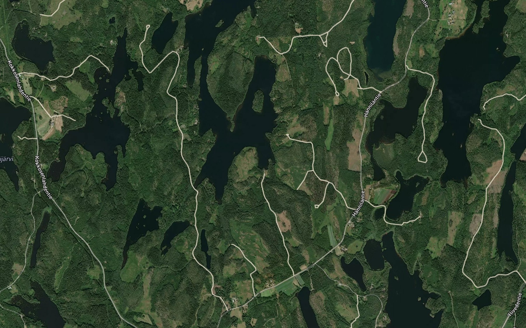 Satellite map of the Repolahti