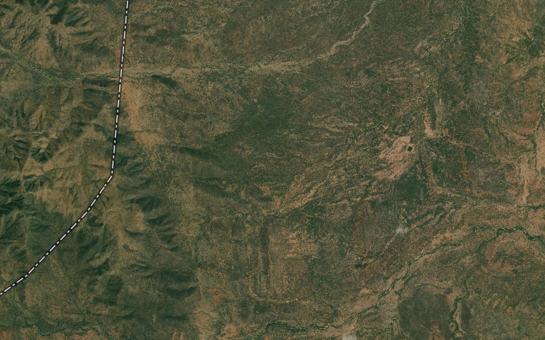 Satellite map of the Kaichom