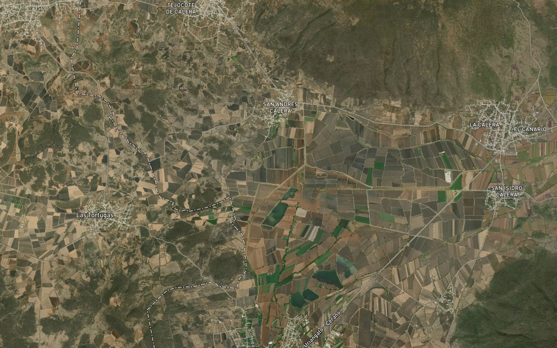 Satellite map of the Bordo Nuevo