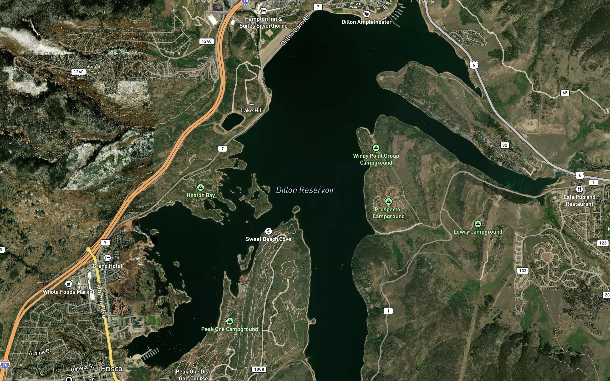 Dillon Reservoir