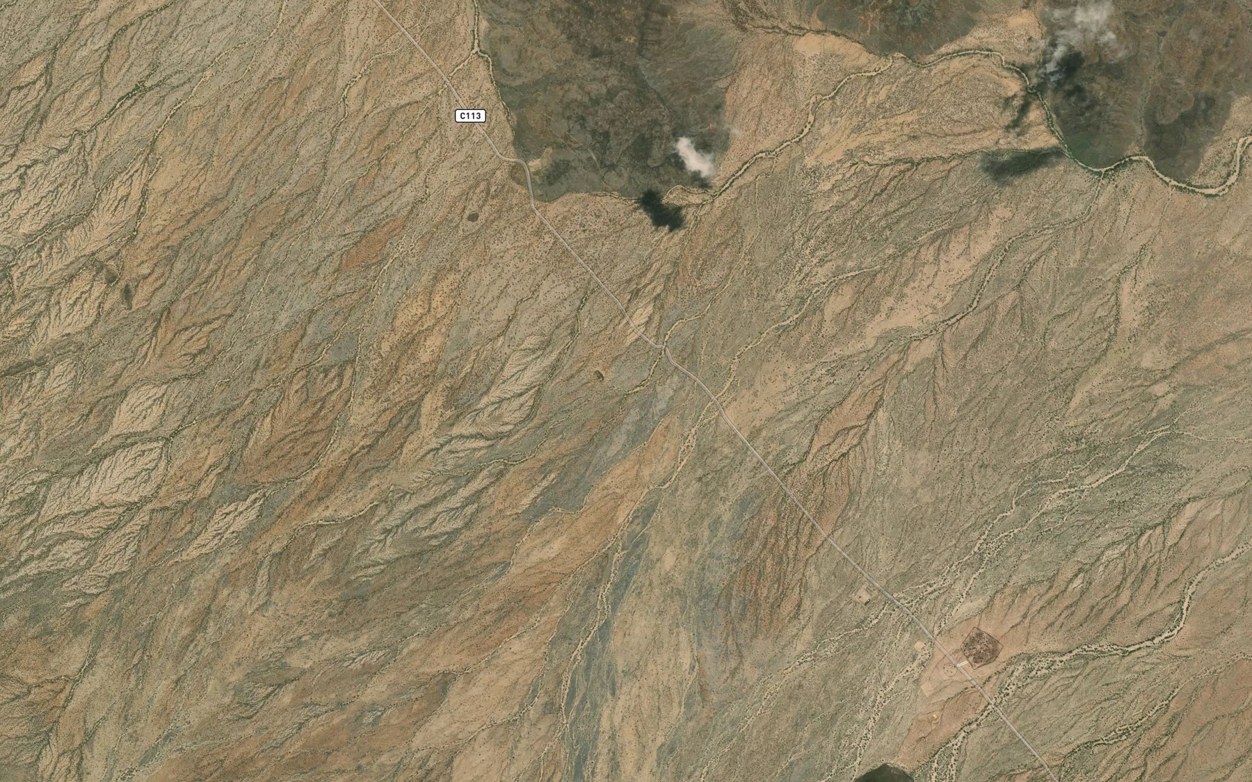 Satellite map of the Etebusait