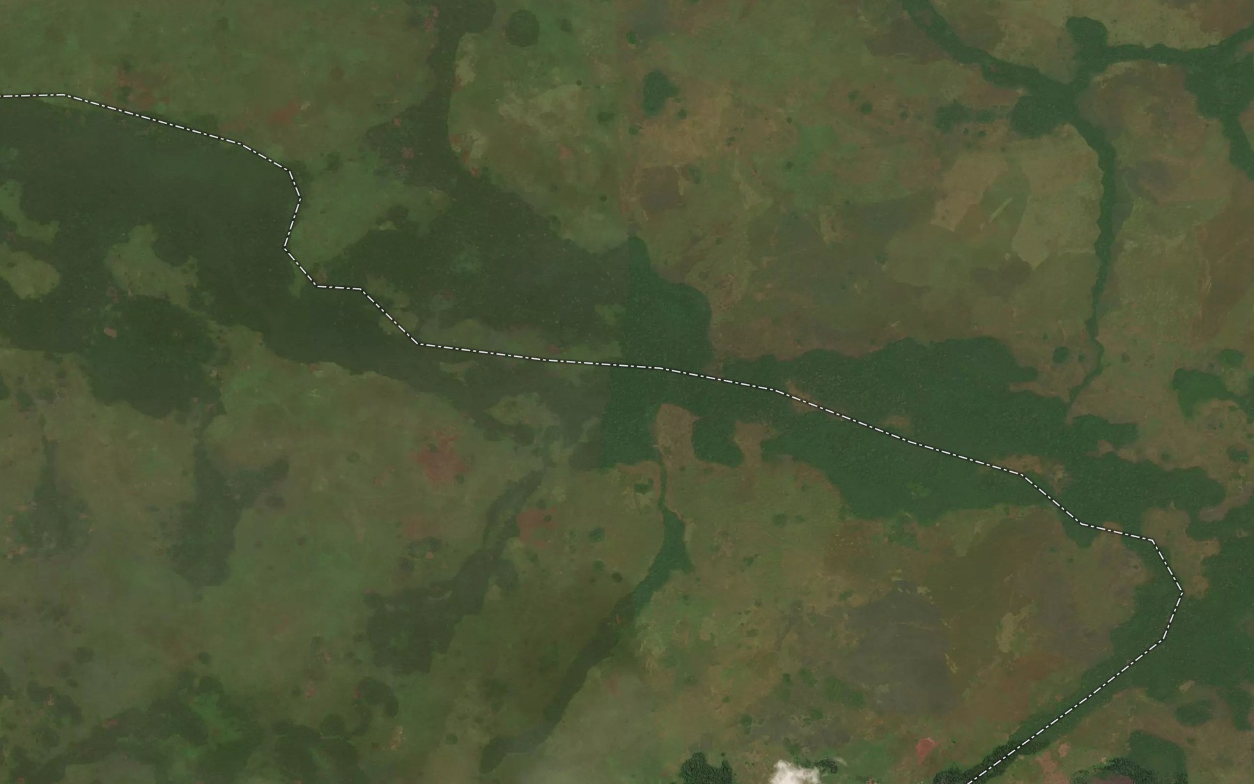 Satellite map of the Vere