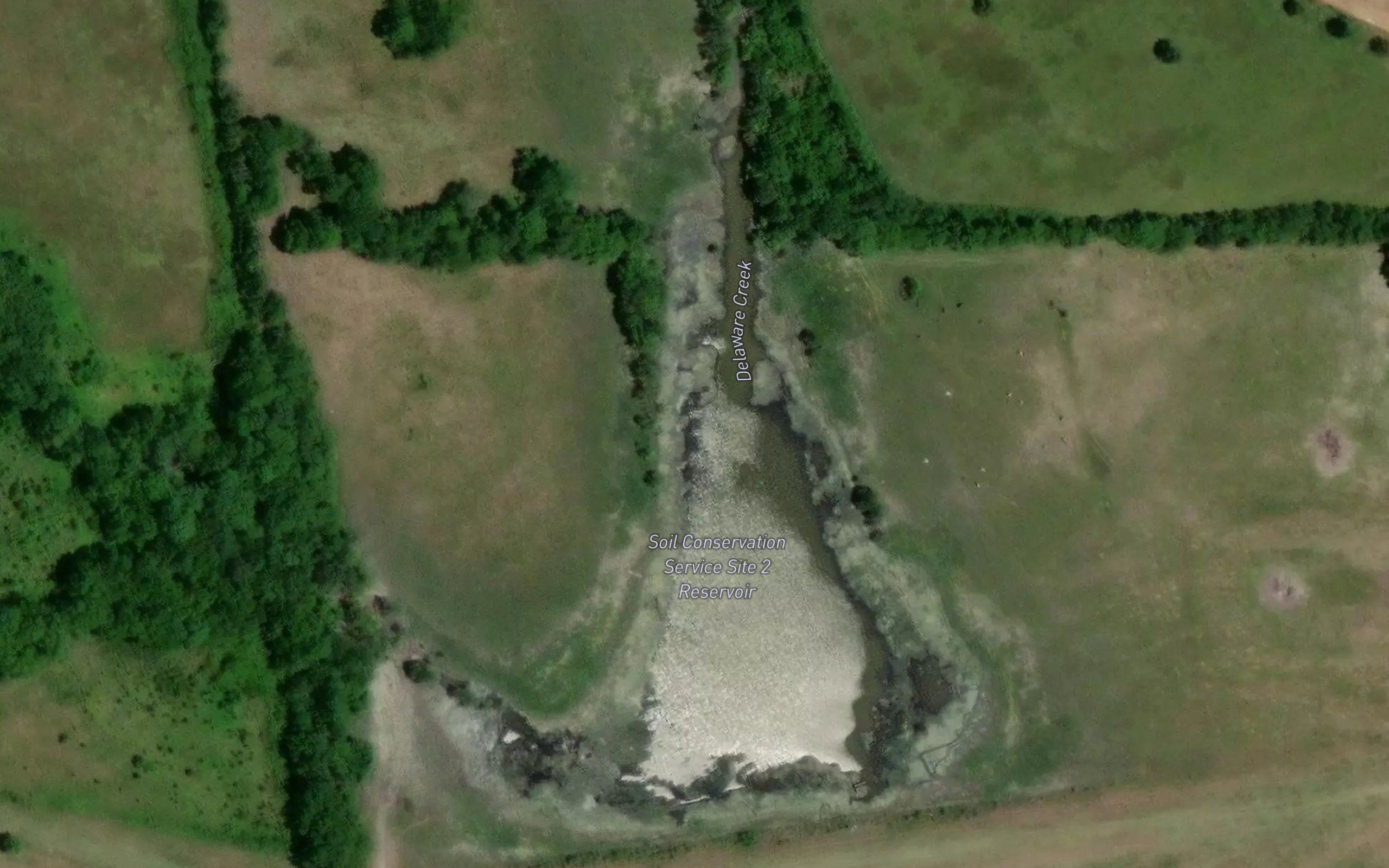 Soil Conservation Service Site 2 Reservoir