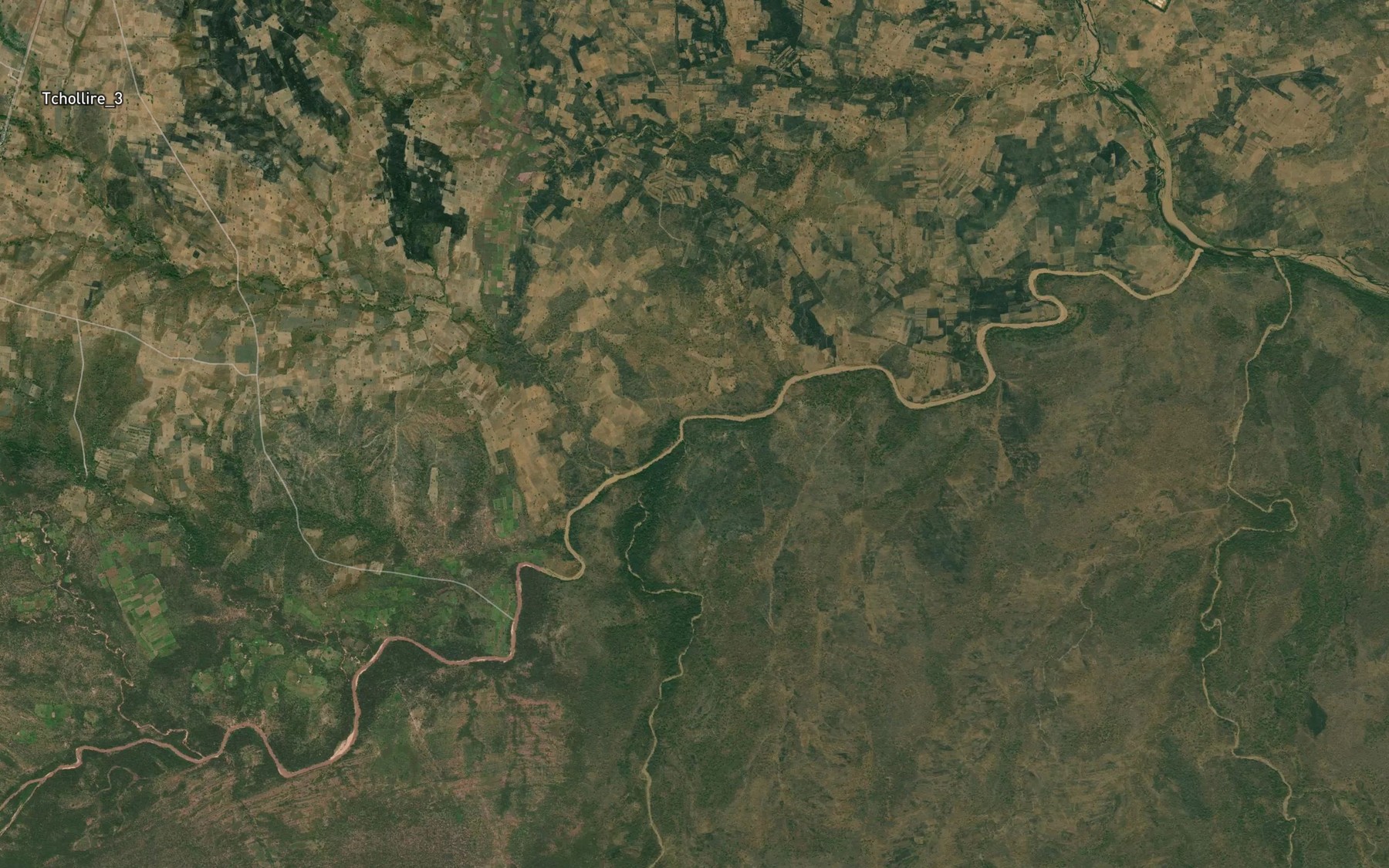 Satellite map of the Mayo Sede
