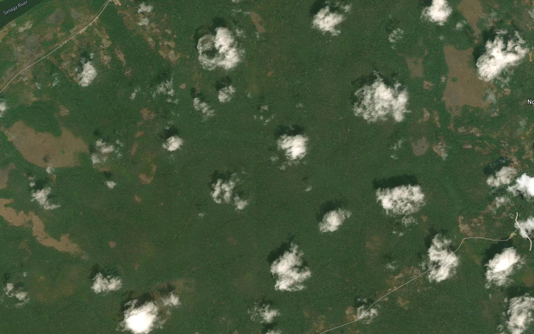 Satellite map of the Ntamli