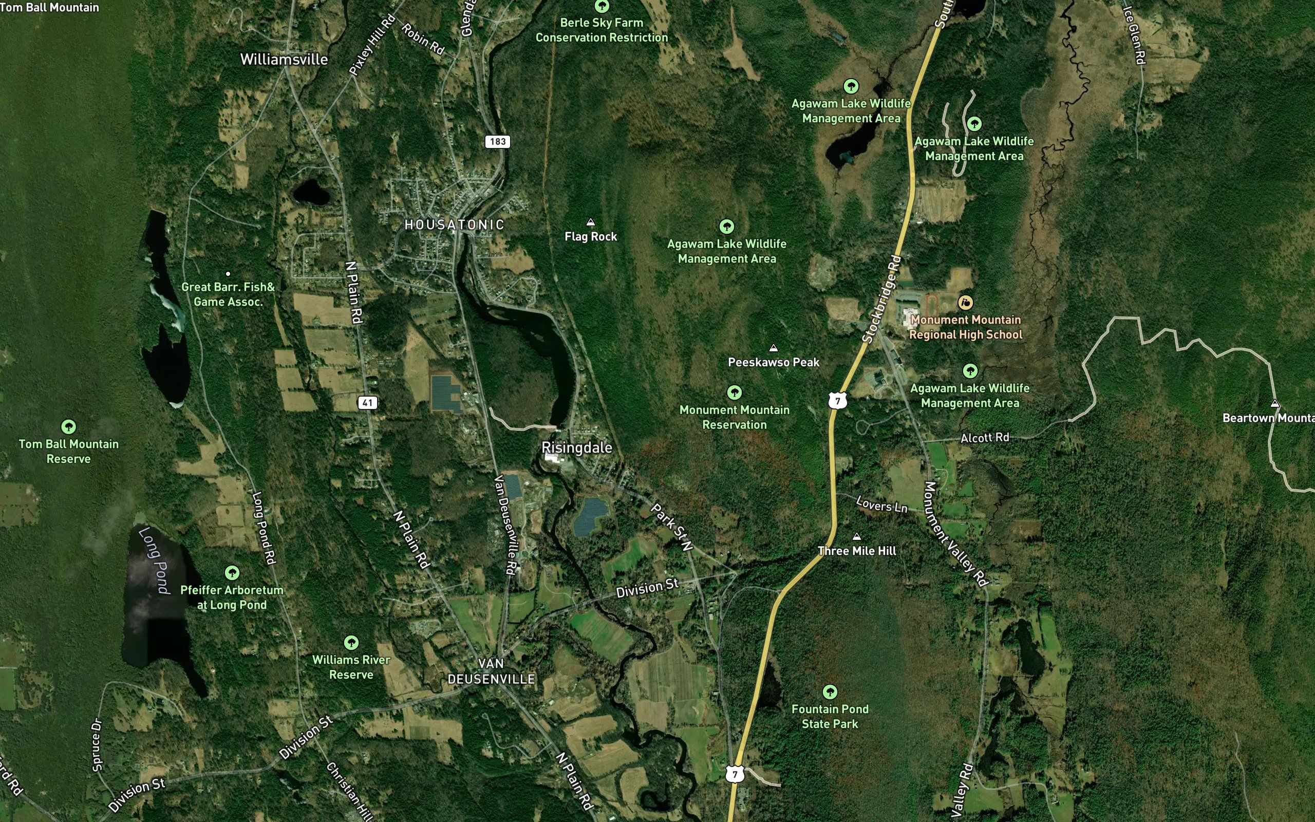 Housatonic River Reservoir