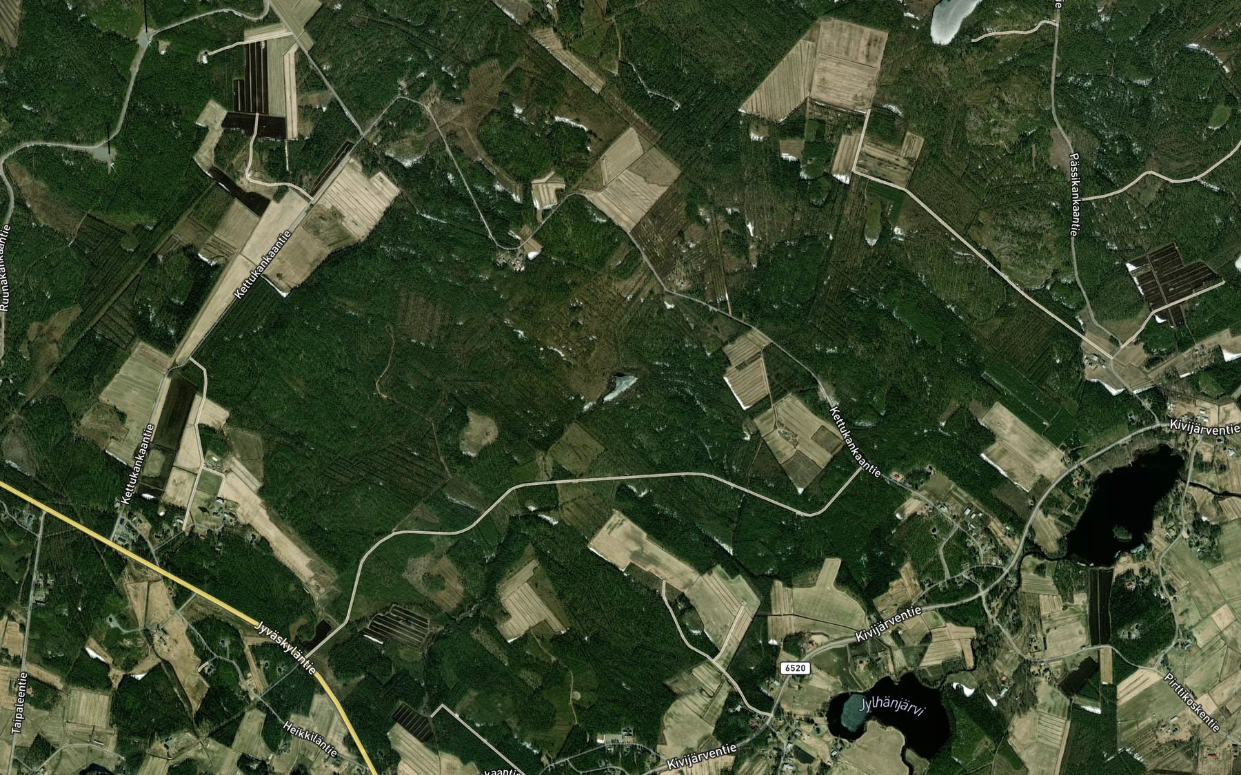 Satellite map of the Sarvilampi