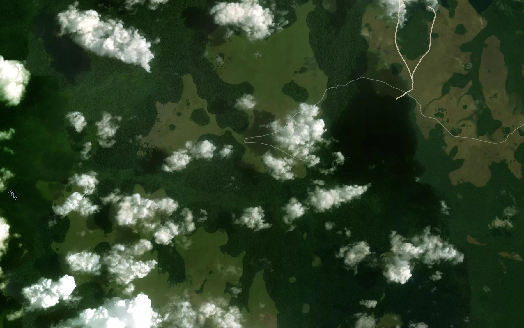 Satellite map of the Youmbi