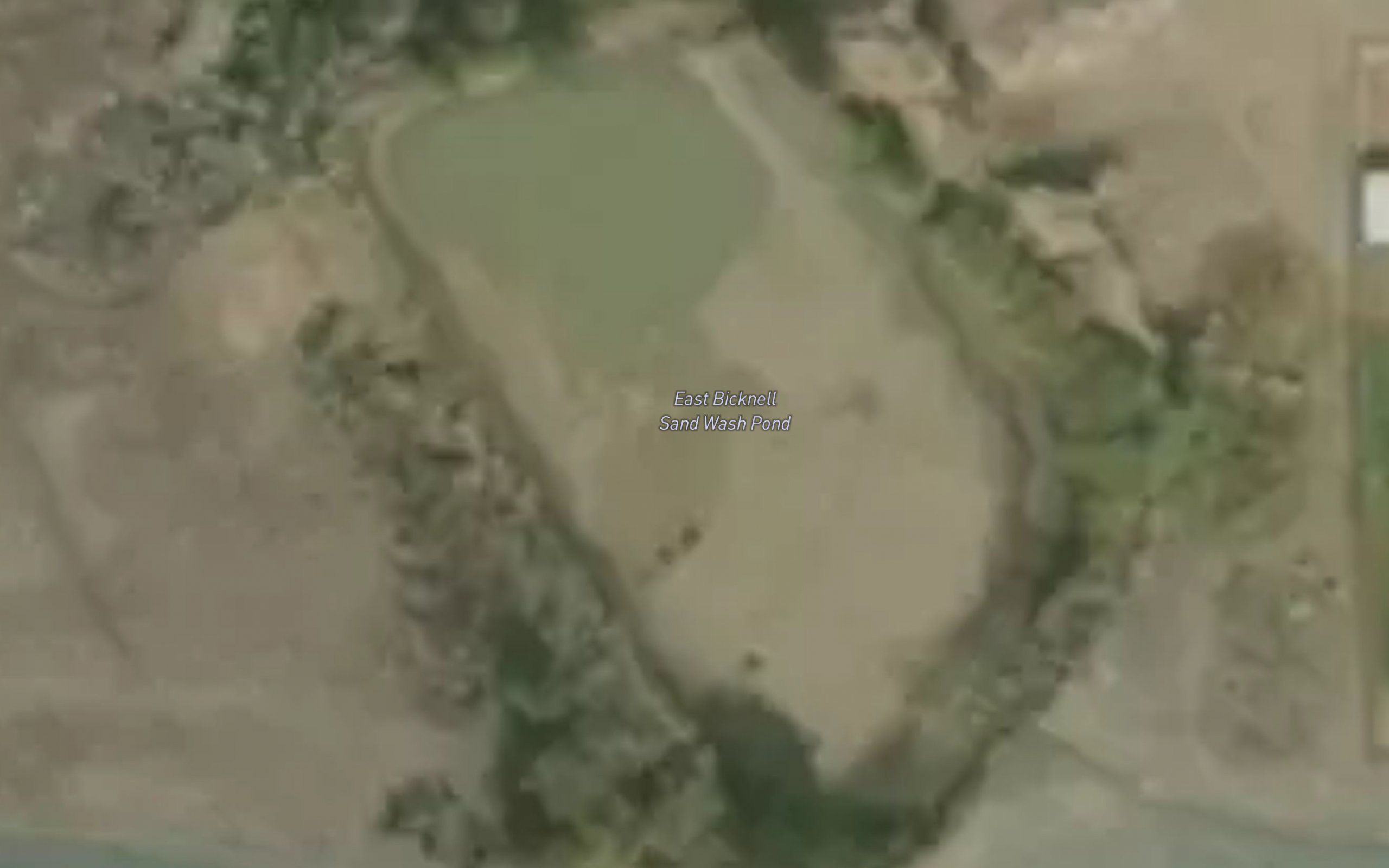 East Bicknell Sand Wash Pond