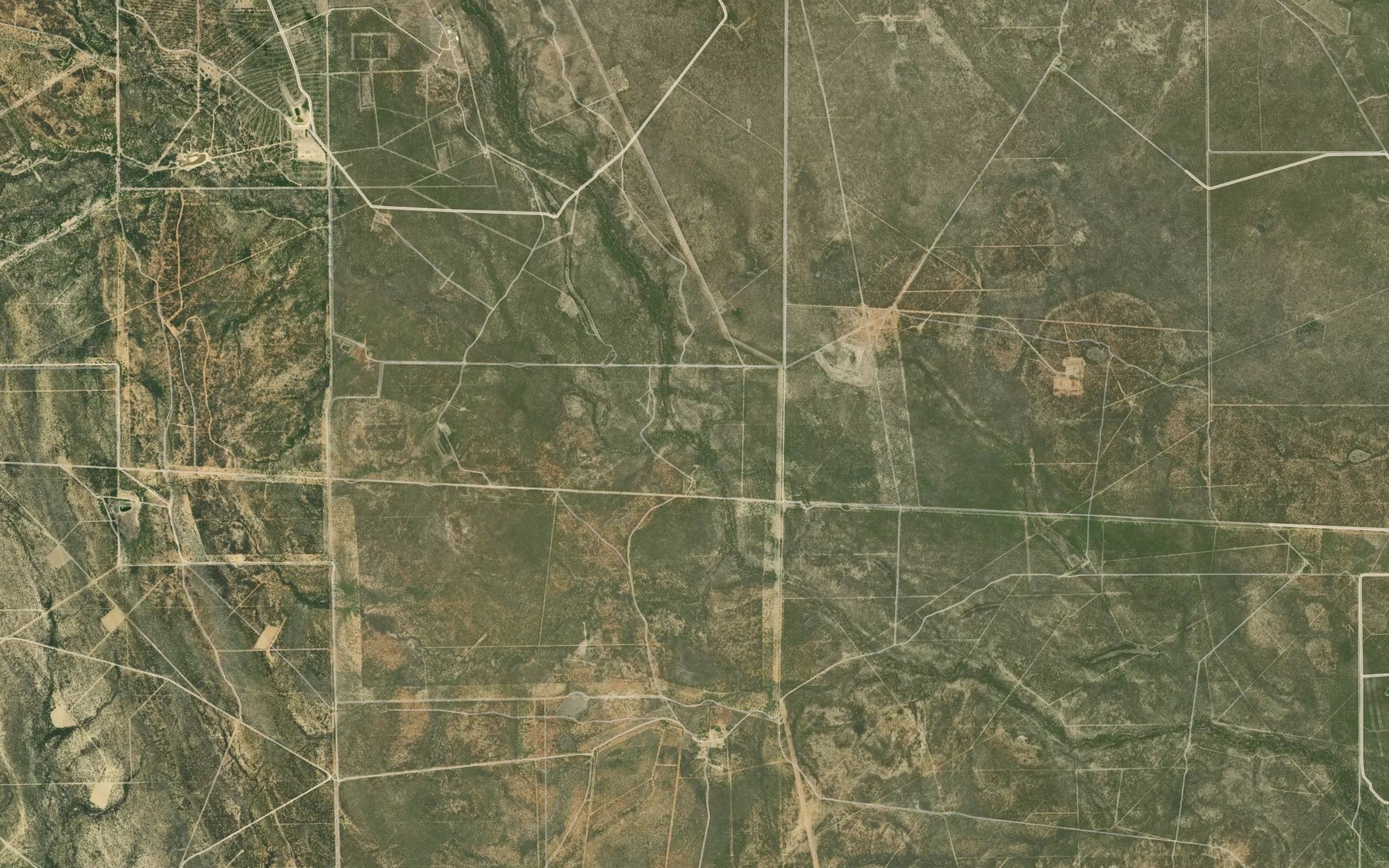 Satellite map of the Chilipitin Creek