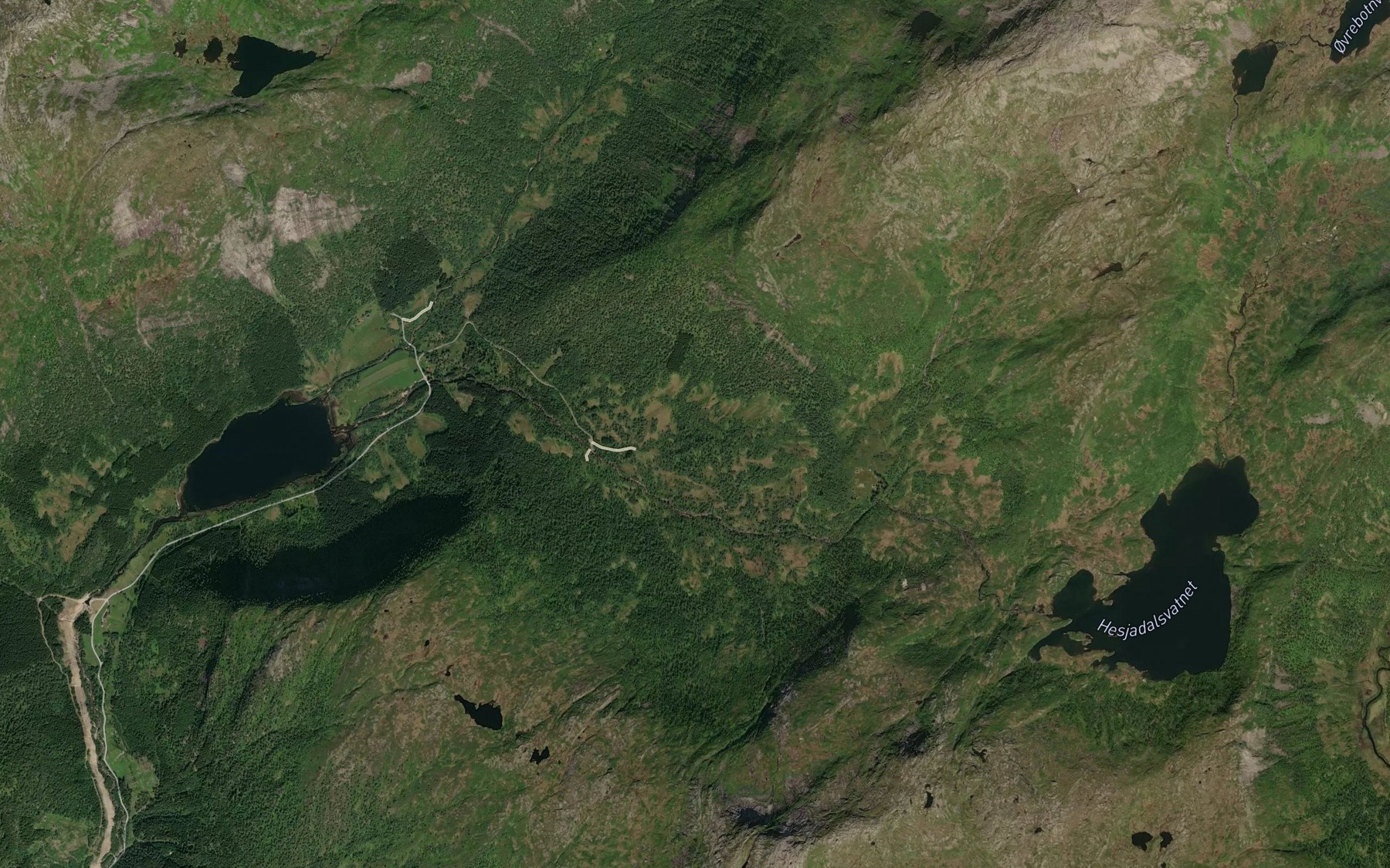 Satellite map of the Demma