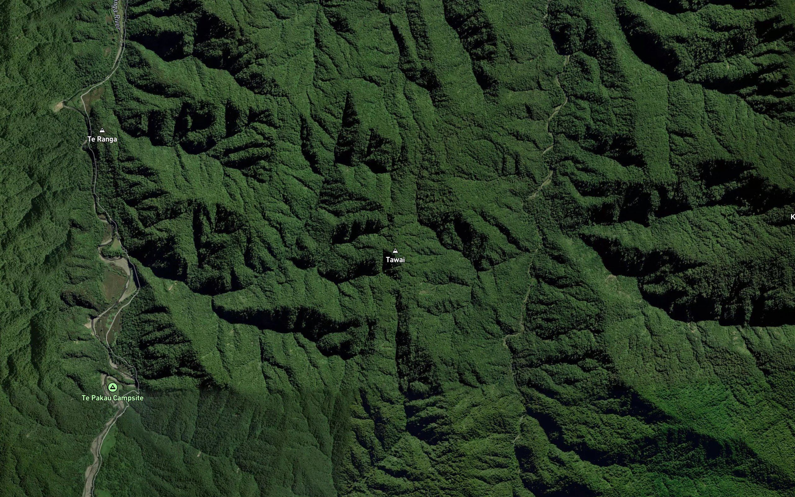 Waiohinekaha Stream