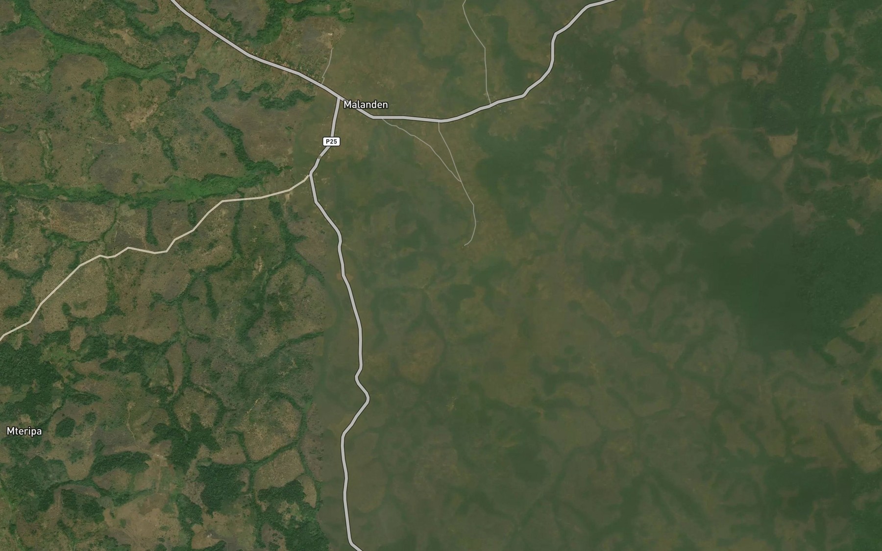 Satellite map of the Mainke Kouopkane