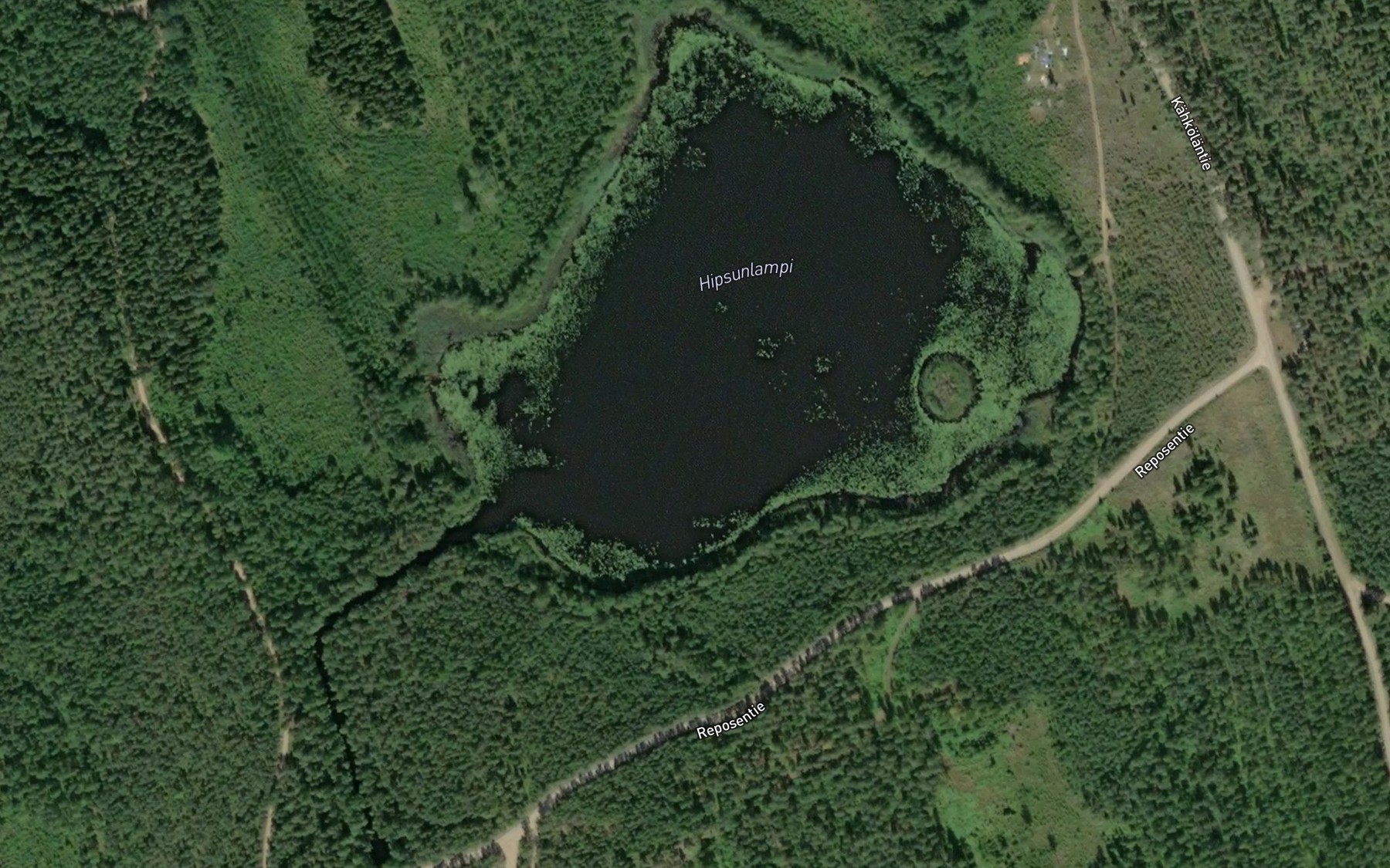 Satellite map of the Hipsunlampi